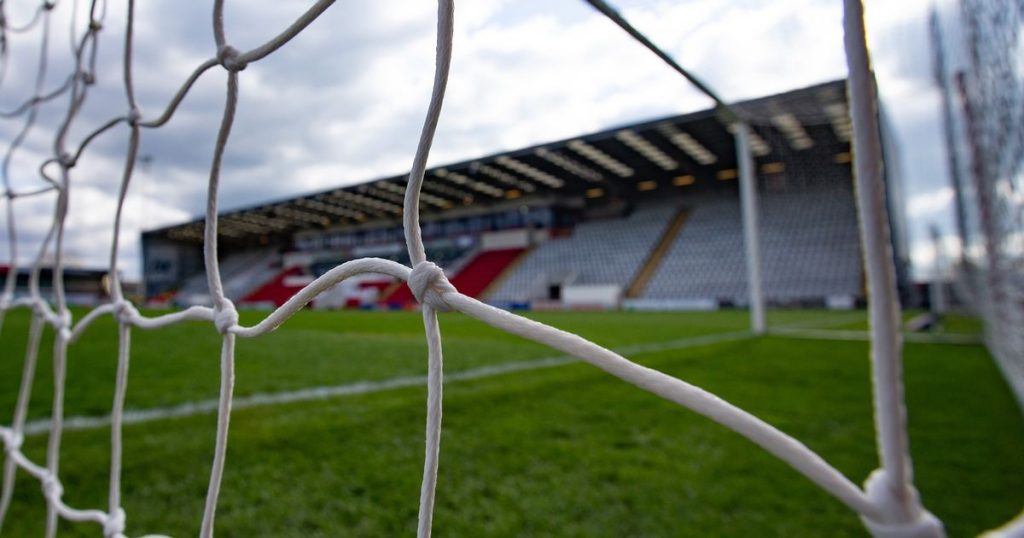 Crisis Club Morecambe suspended from match as a national league release dam statement