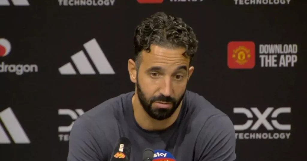 Reuben Amorim and Bruno Fernandez agree to the controversial man utd vs. arsenal moment