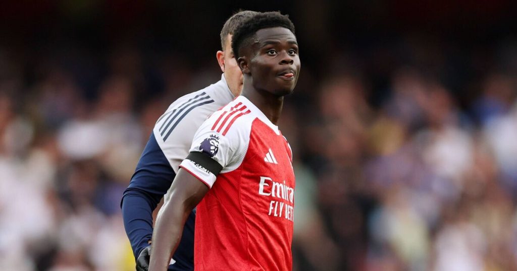 Arsenal double injury nightmare as Saka was forced out in Leeds | Football | Sports