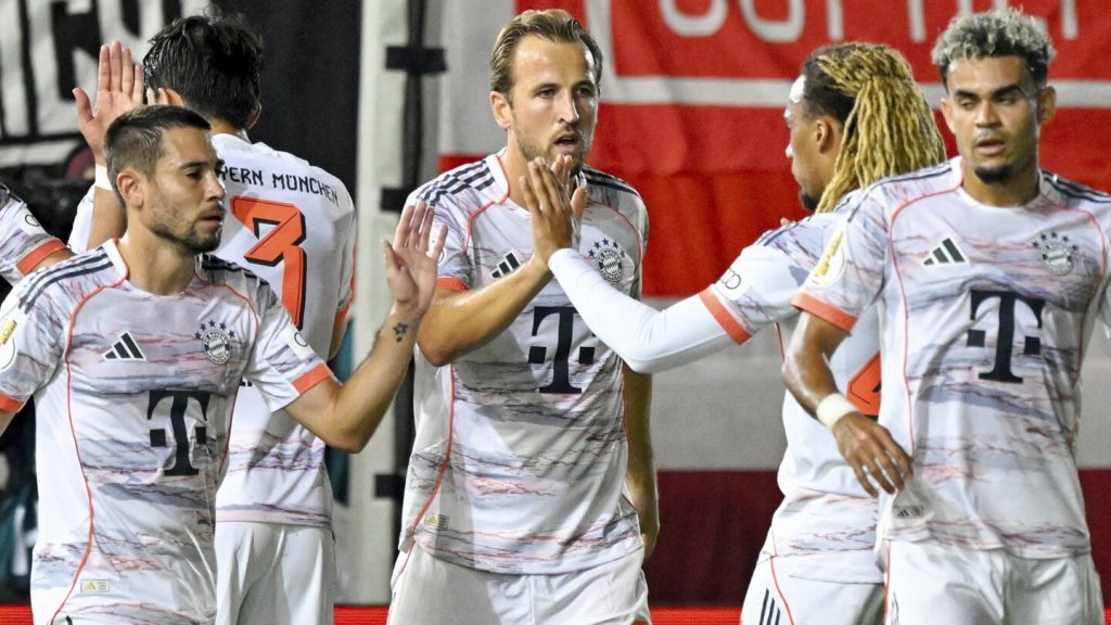 Harry Kane’s late goal lifts Bayern, who swayed past Division Wiesbaden, the third in the German Cup