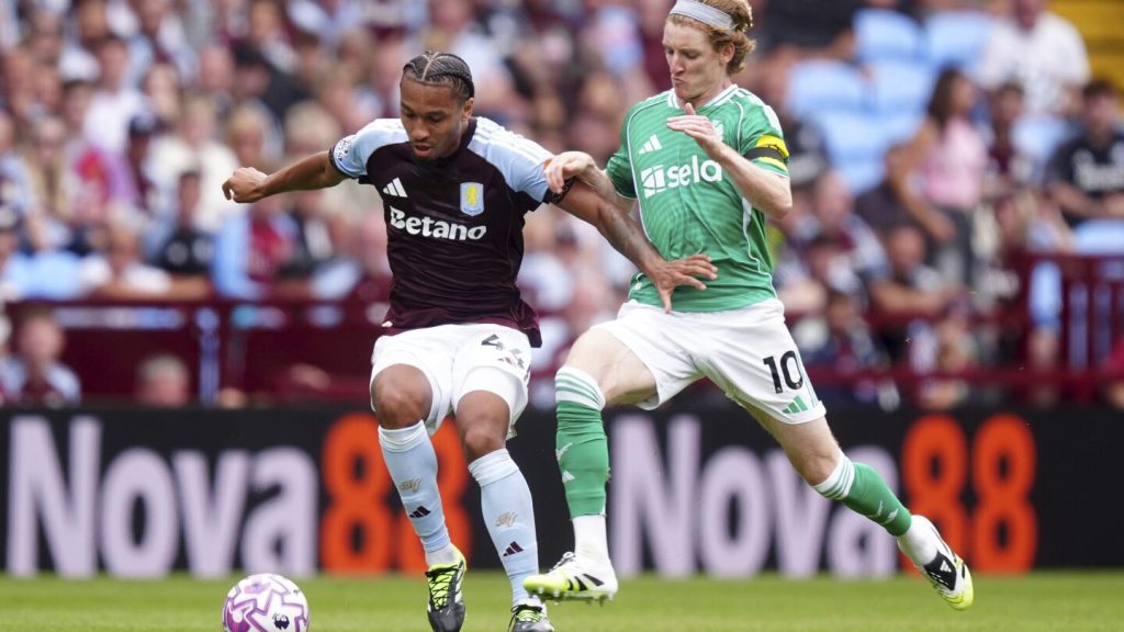 Newcastle draws 0-0 at Premier League Aston Villa