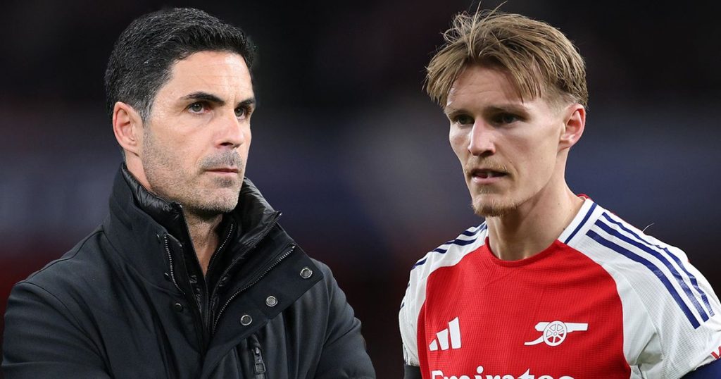 After Arsenal’s Newcastle won, Mikel Arteta told him to make the decision of the brutal Martin Odegard