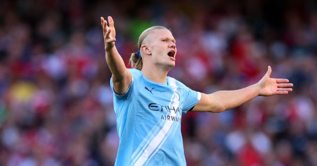 Ehringhaaland’s reaction to the “death threat” behind Arsenal vs. Man City