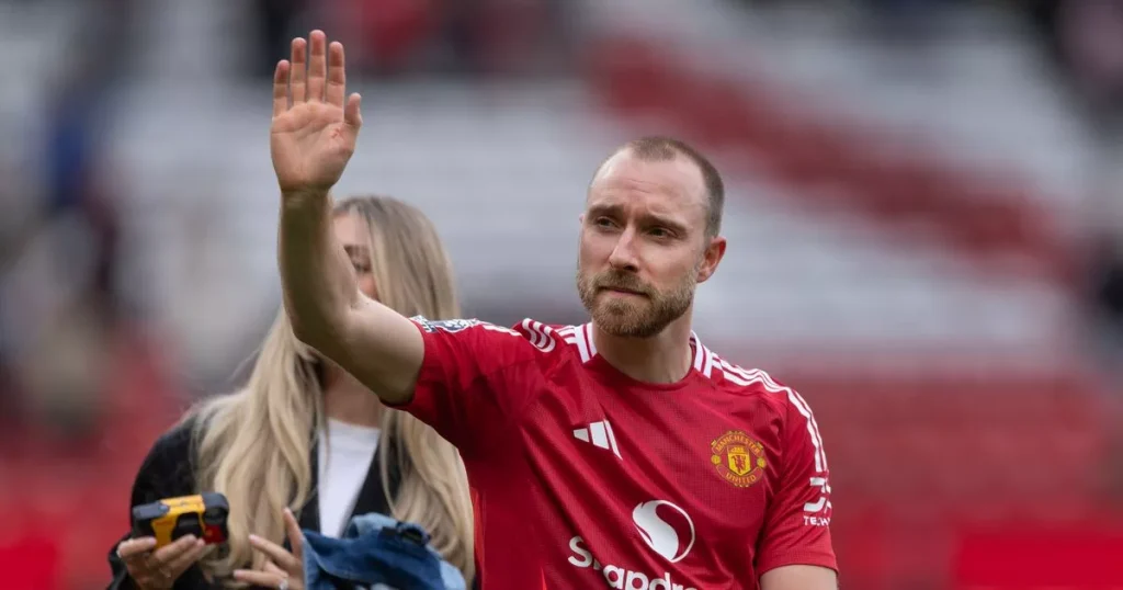 Christian Eriksen criticized for what he did after leaving Man Utd