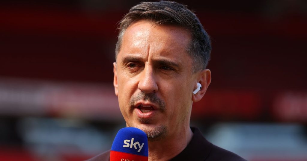 Gary Neville gives immediate verdict in two Newcastle vs Arsenal Val controversy
