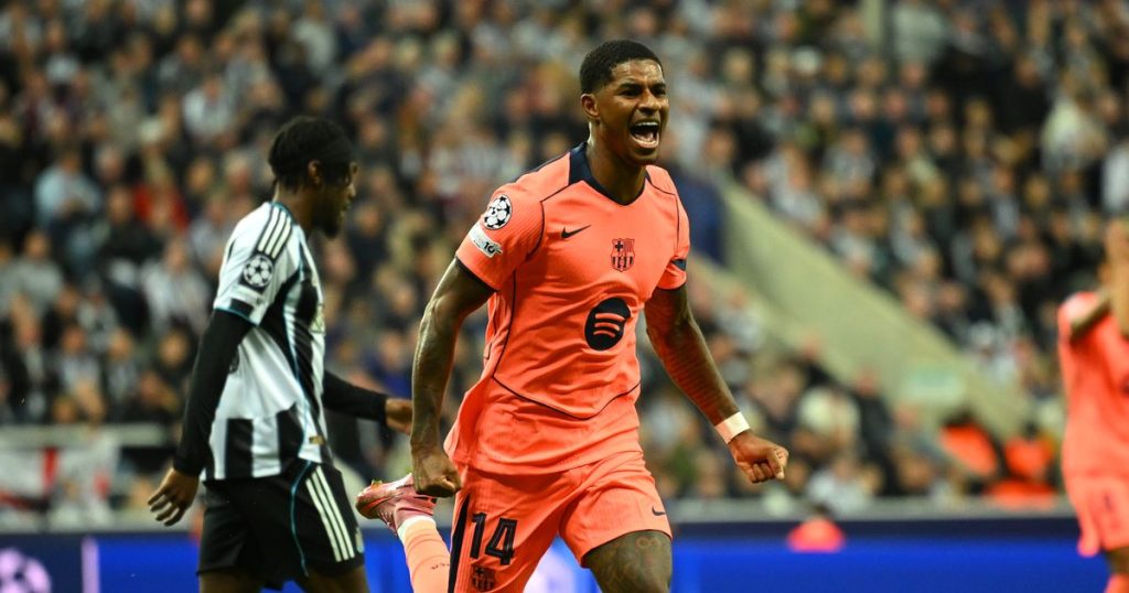 Marcus Rashford gets what he deserves as the Barcelona star proves points in Newcastle’s victory
