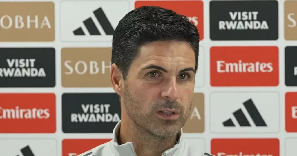 Arsenal boss Mikel Arteta fires with “handbrake” jive with Jamie Carager