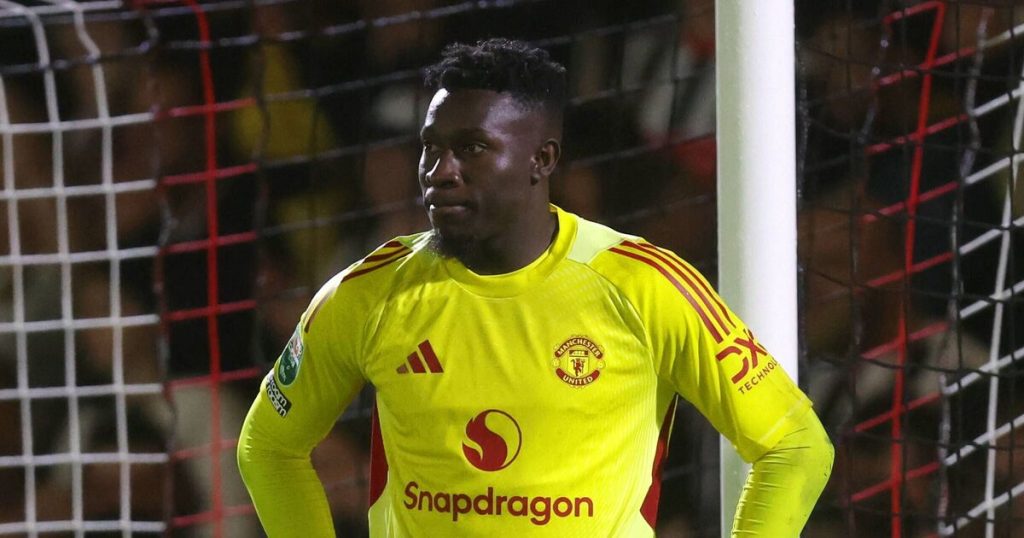 Andre Onana makes another howler as Man Utd Keeper who has embarrassment in international duties | Football | Sports