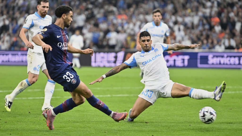 Marseille defeats PSG to end League 1 to the champion’s victory start