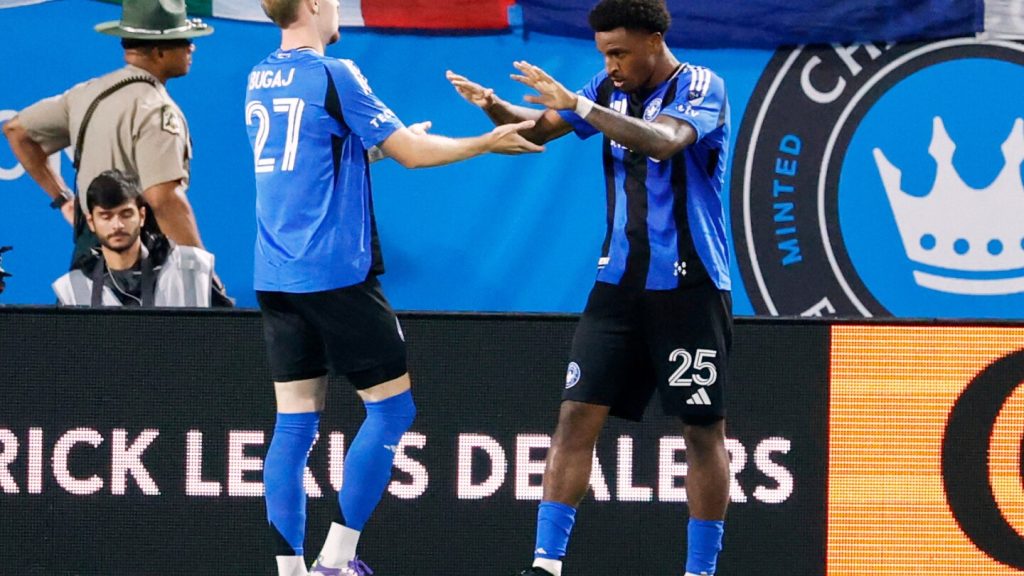 Prince Aumus scored the club’s record in the 90th minute, with CF Montreal defeating 10 Charlotte 4-1