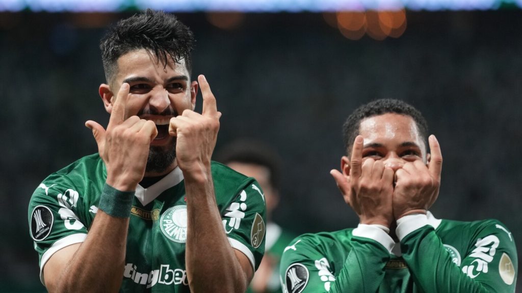 Palmeiras defeats the river board 3-1 and meets to advance to the semi-finals of Coparibatadores