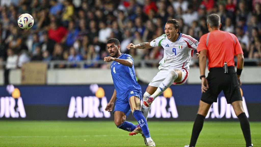Tonari lifts Italy and beats Israel in World Cup qualifying