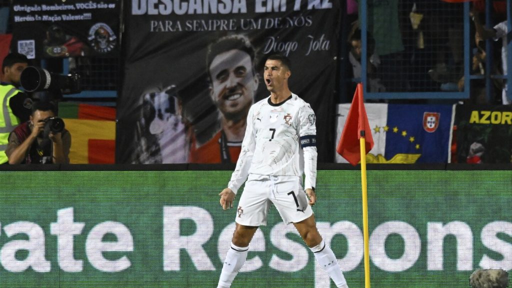 Cristiano Ronaldo expands his goalscoring record to target his sixth World Cup