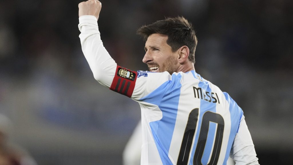 Lionel Messi scores twice in a farewell to an emotional home in Argentina
