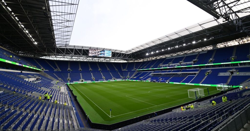 Storm Amy forces areas to close Premier League Stadium when a statement is issued