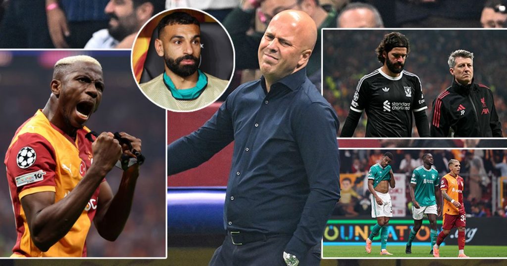 Arne Slot’s Big Mo Salah calls backfire when Liverpool loses vs Galatasaray – 5 Talking Points