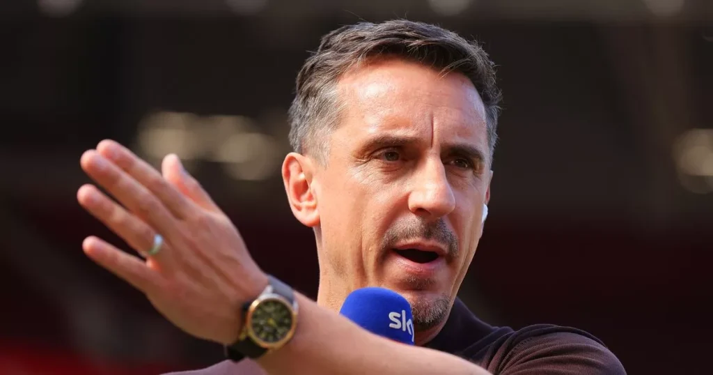 Sky Sports clarifies Gary Neville’s position following ‘angry white man’ controversy
