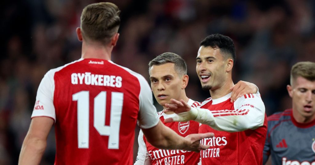 Viktor Gyoker supported him this season by scoring 40 goals by his ambitious Arsenal teammates.