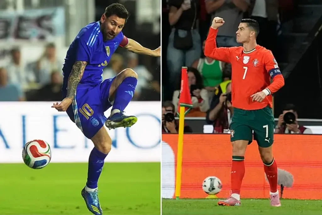 Lionel Messi and Cristiano Ronaldo prove they are still the best footballers on the planet: they set records on the same day