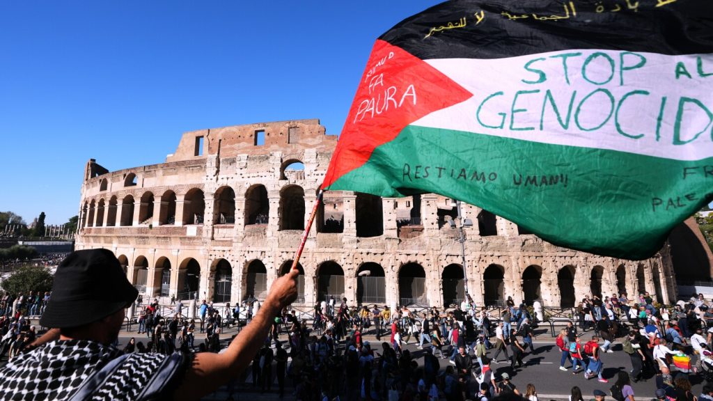 Security protesters’ demands match, concerns about Italy-Israel football match