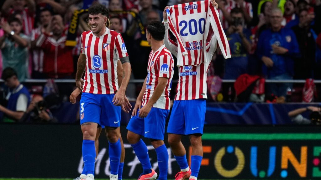 Antoine Griezmann will be the Nets with Atletico Madrid