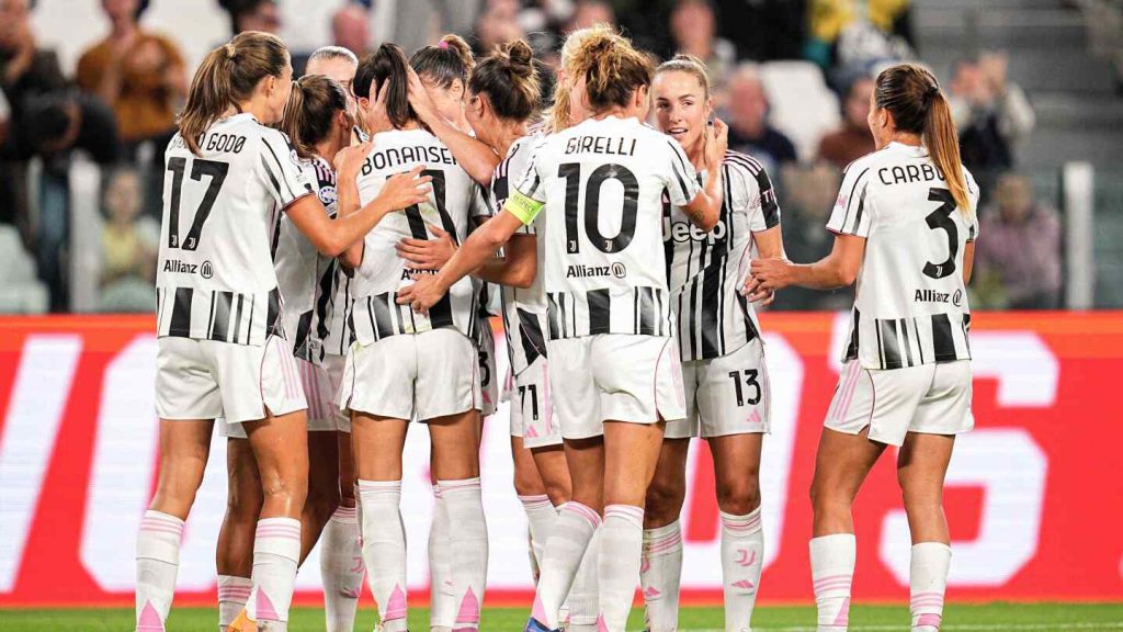 Salbai scores twice when Juventus beat Benfica in the Women’s Champions League opener