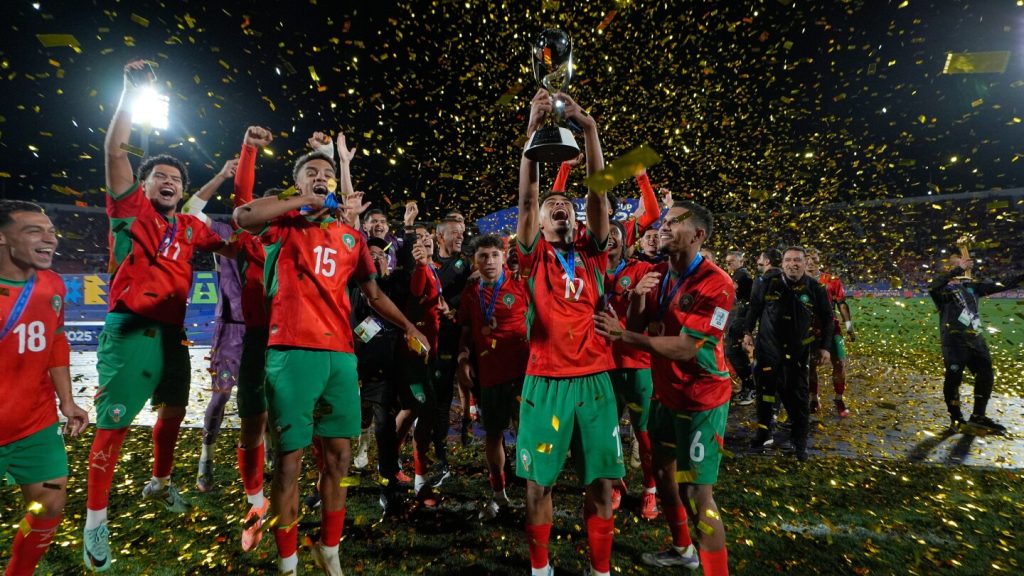 Highlight photos from the U20 World Cup final in Chile