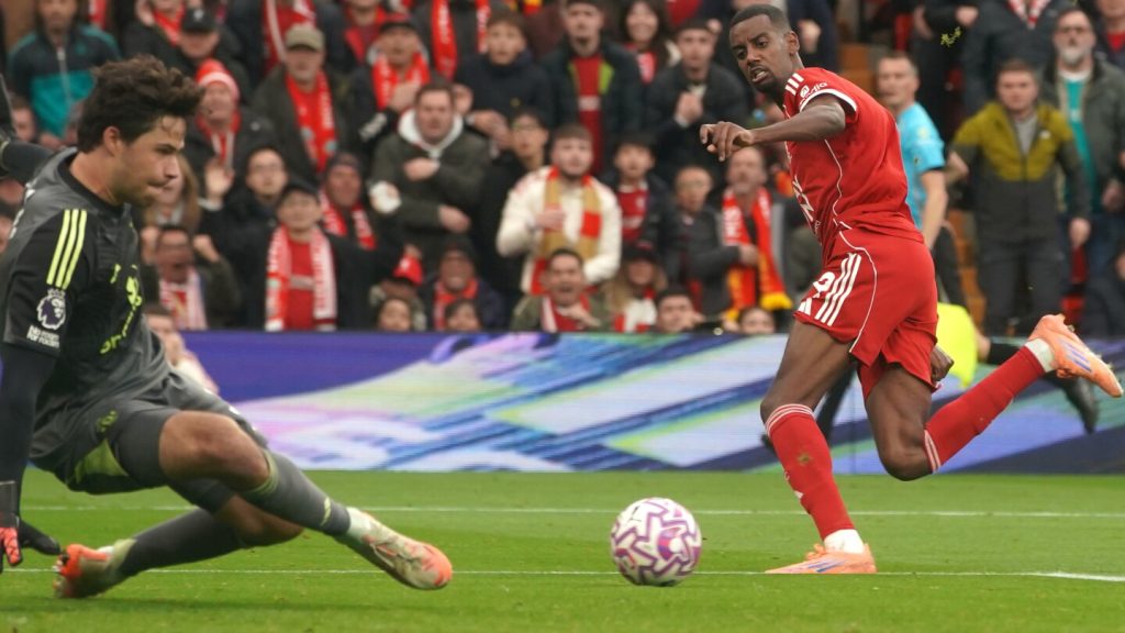 Isak’s Liverpool career gets off to a tough start with groin injury
