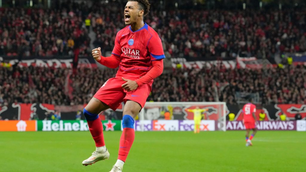 Leverkusen vs. PSG descends into chaos with 5 goals, 2 red cards and 2 penalties in the first half