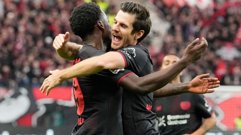 Leverkusen beat Freiburg in the Bundesliga, bouncing back from PSG’s 7-2 loss
