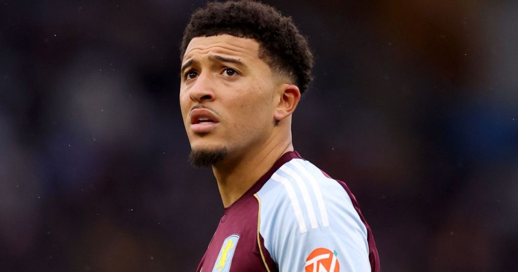 Jadon Sancho misses Aston Villa ‘opportunity’ after latest Man United transfer decision