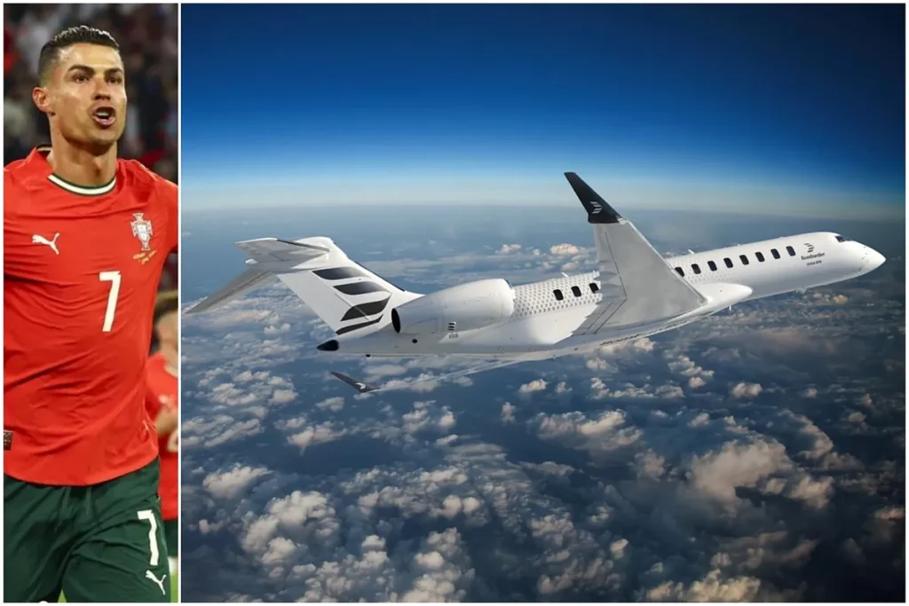 Cristiano Ronaldo owns a $50 million plane and his most expensive purchase: This is a Bombardier Global Express 6500