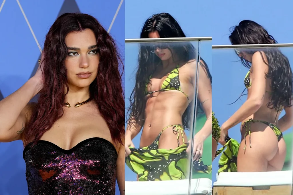 Dua Lipa caught getting too close to Brazilian fan during wild match