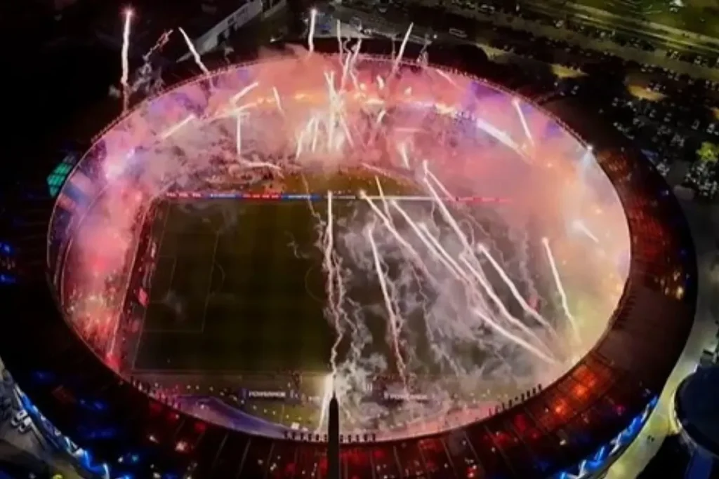 Unprecedented fireworks and smoke bombs result in nearly $200,000 fine for soccer team