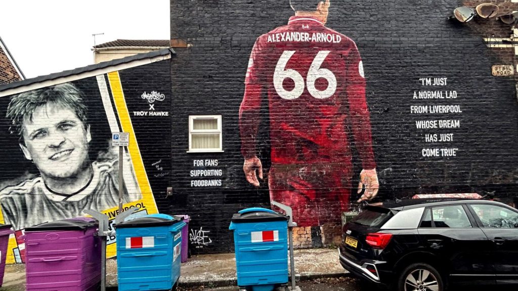 Alexander-Arnold mural defaced before Liverpool vs. Real Madrid match