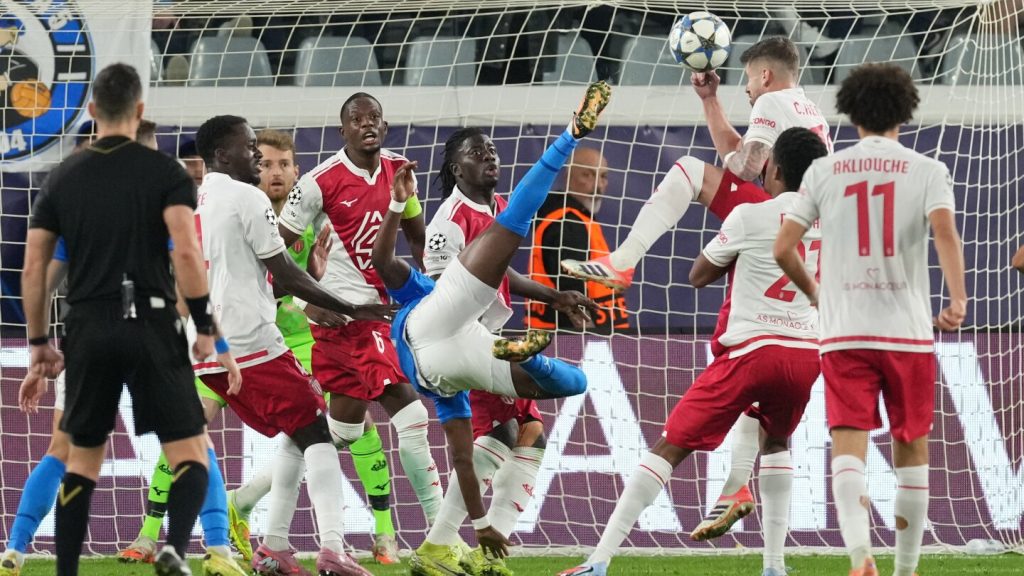 Monaco faces a tough test against French league leaders Paris Saint-Germain