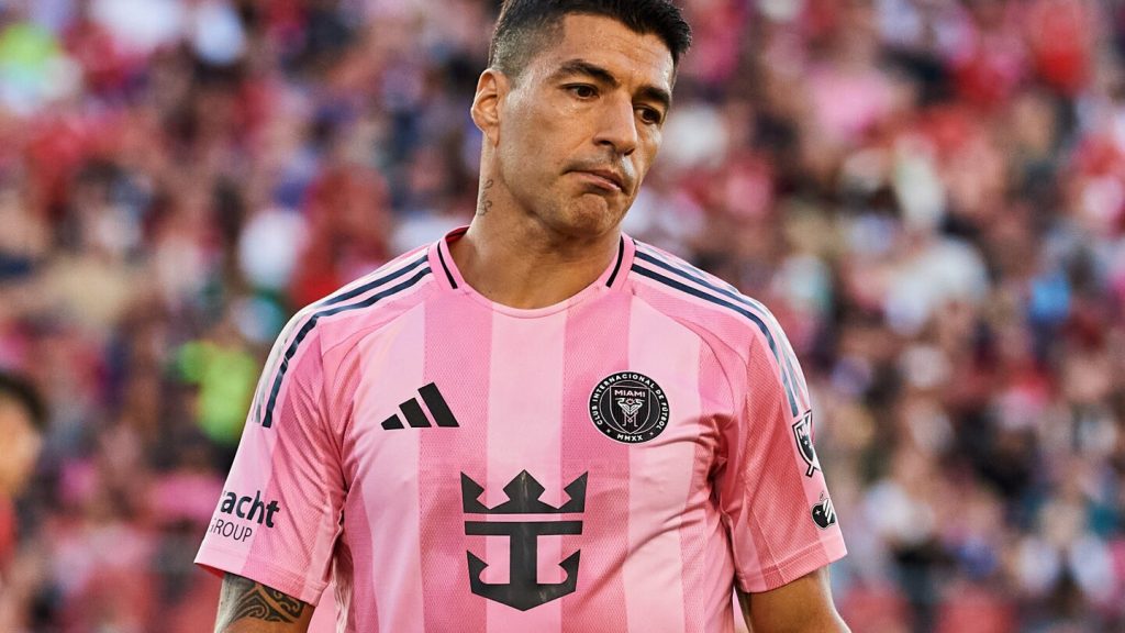 Inter Miami’s Luis Suarez suspended for MLS playoff decider