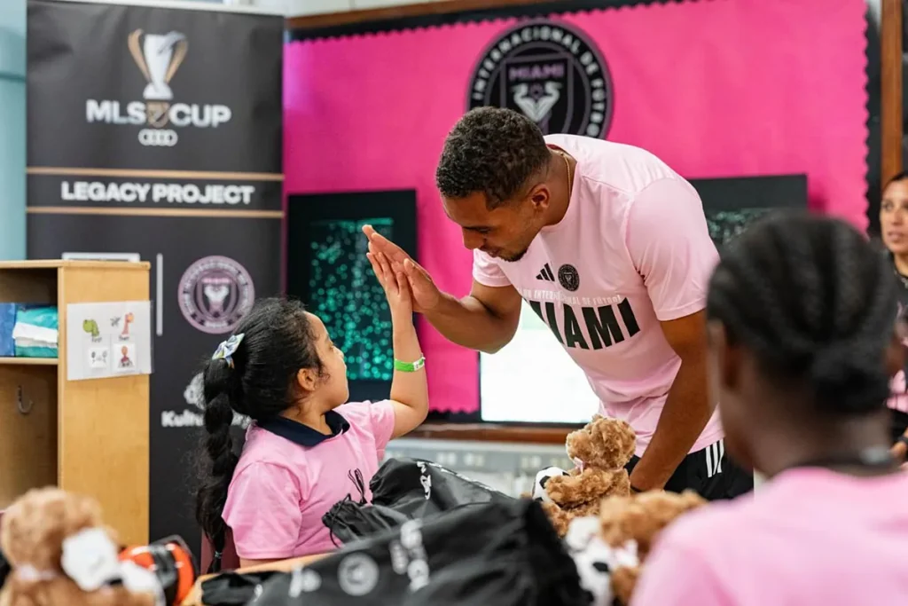 Inter Miami CF opens renovated sensory room for students with disabilities in Miami school
