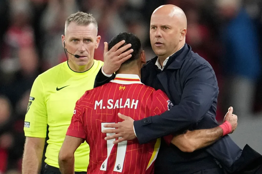 Mo Salah fuels Liverpool conspiracy theories as strained Arne Slott relationship breaks down