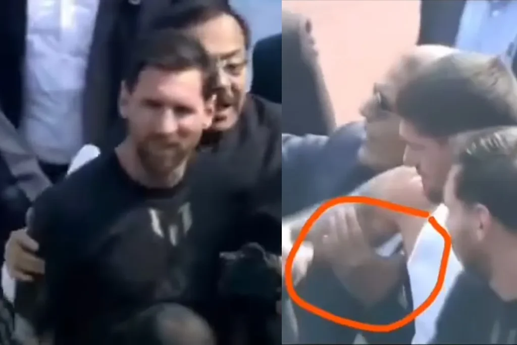 Lionel Messi and Rodrigo de Paul suffer rude treatment, forced hugs and shoves in India