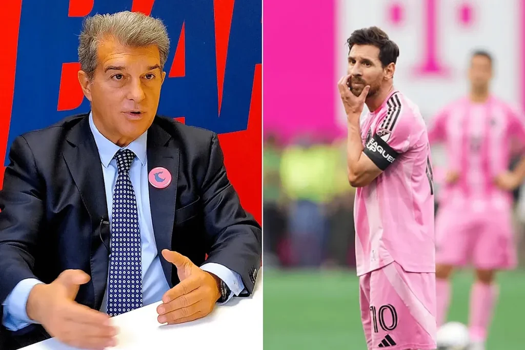 Laporta explains ‘sad’ situation with Messi, opens door to return to Barcelona