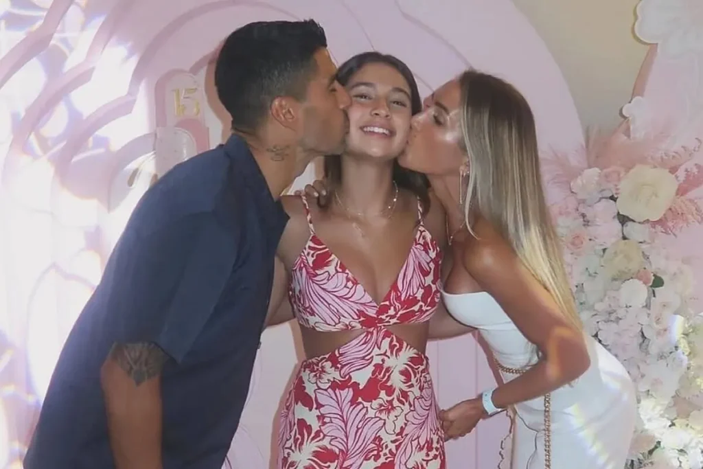 Messi attends Luis Suarez’s daughter’s 15th birthday party in Uruguay