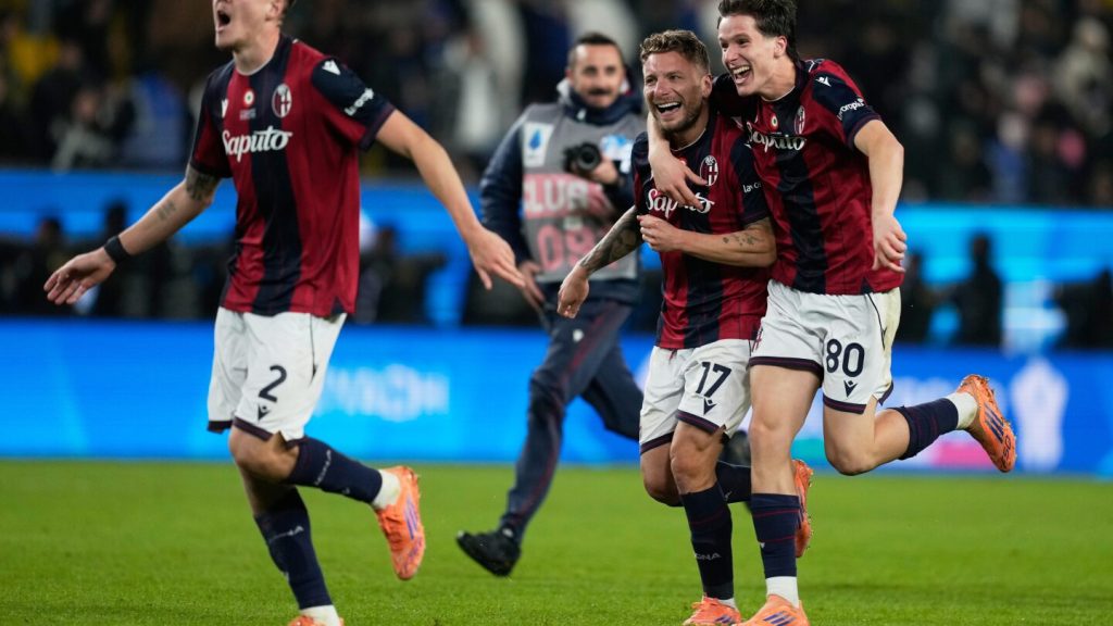 Bologna defeats Inter Milan in penalty shootout to advance to Italian Super Cup final