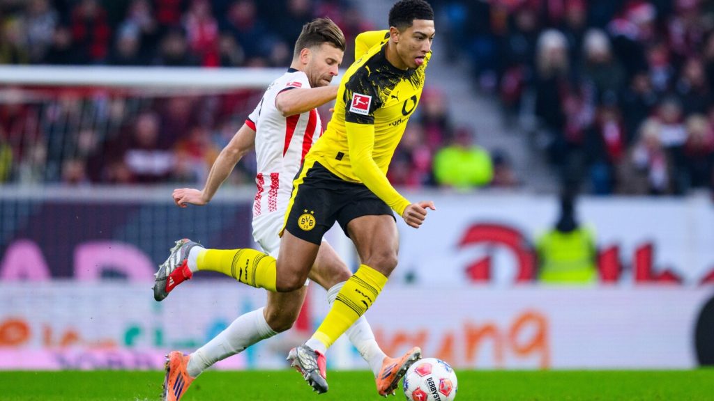 Jobe Bellingham suspended for two games in Dortmund after receiving red card