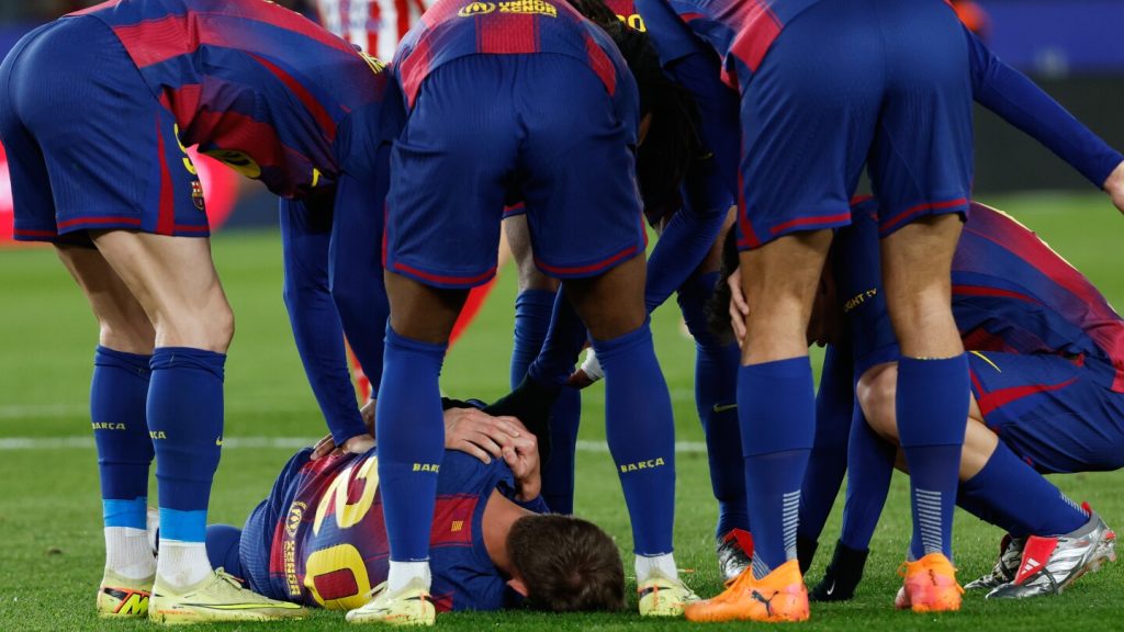 Barcelona’s Dani Olmo unlikely to play again in 2025 due to shoulder injury