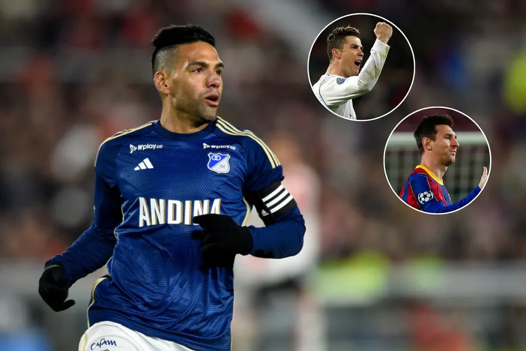 Falcao looks back on his struggle in Europe when facing Messi and CR7 at their peak