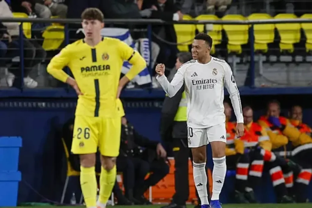 Mbappé’s two goals move Real Madrid into the lead