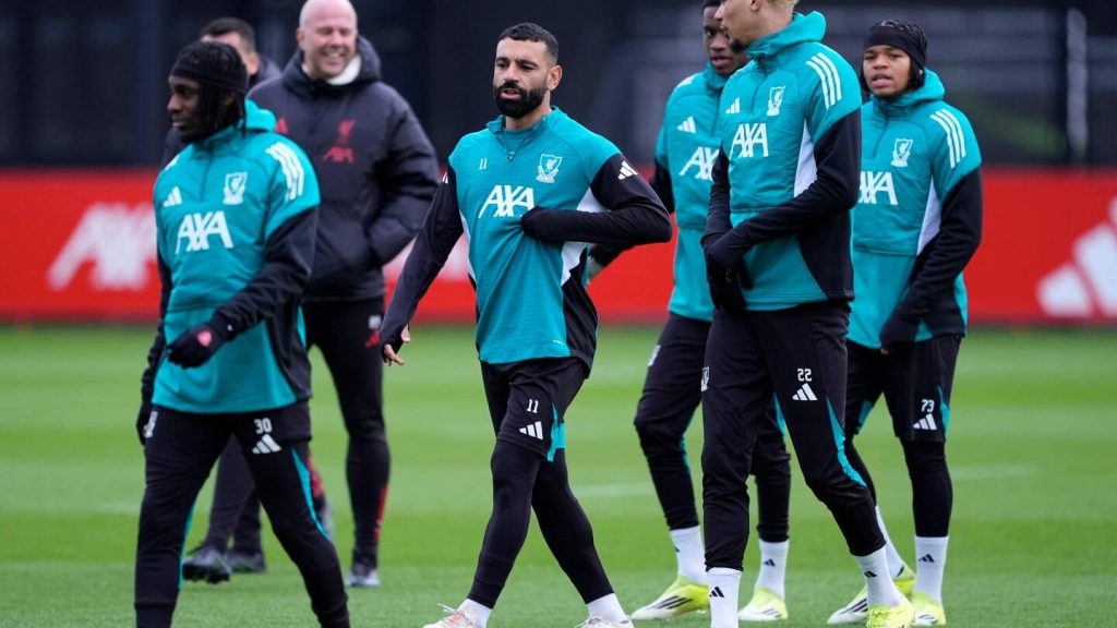 Salah returns to Liverpool’s starting XI to face Marseille in the Champions League