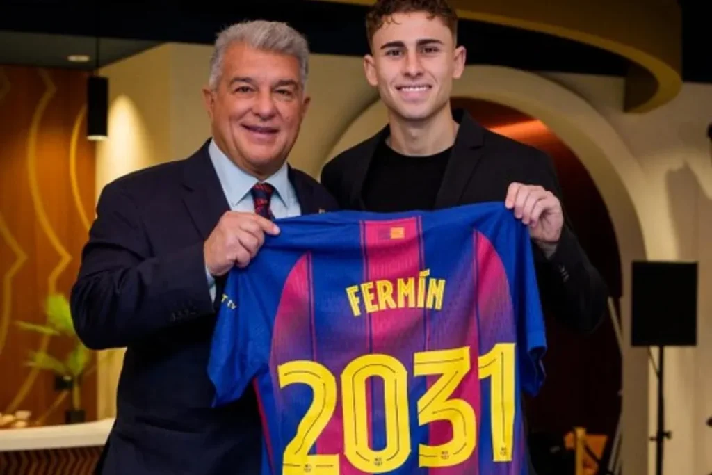 Fermun declares eternal love for Barcelona: ‘I live for roses’