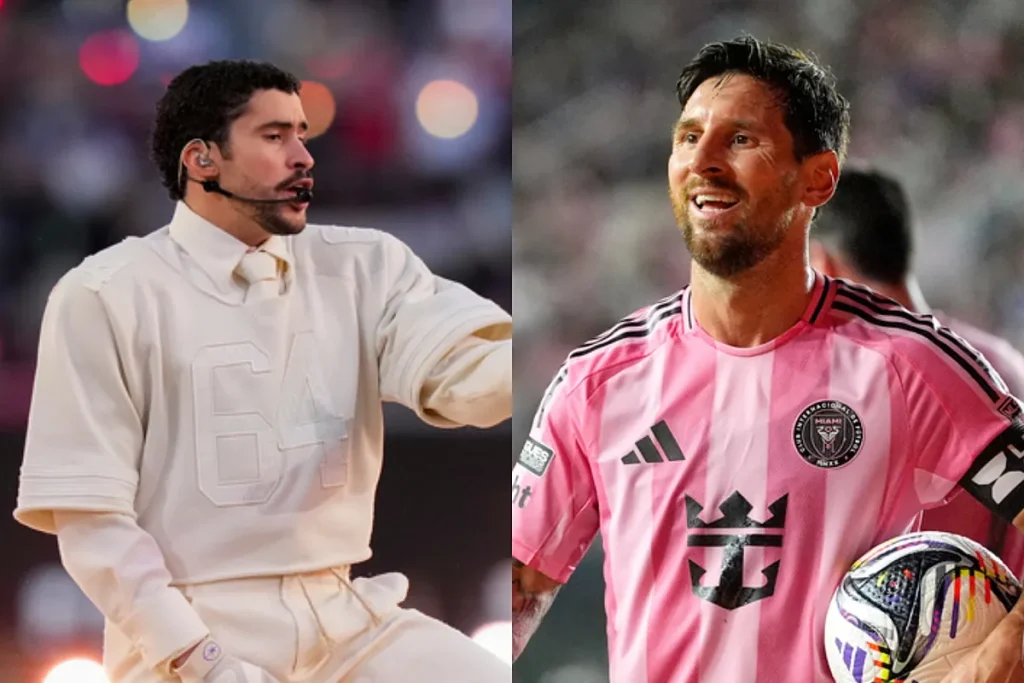 Bad Bunny didn’t just win the Super Bowl. He also sets the pace of Lionel Messi’s training
